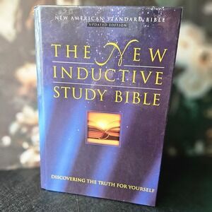 NASB The New Inductive Study Bible Updated Edition HC Book - Harvest House